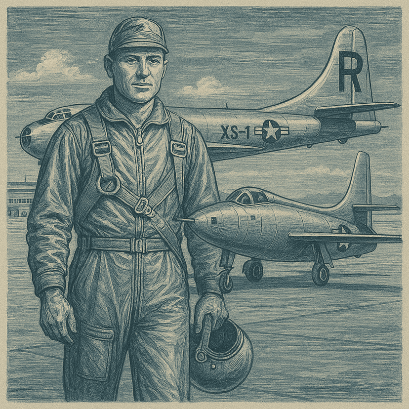 Breaking Through Chuck Yeager Shatters The Sound Barrier