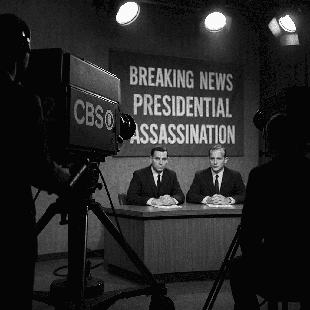 President Kennedy's motorcade in Dallas