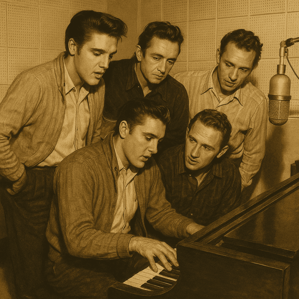 The Million-Dollar Quartet at Sun Studio