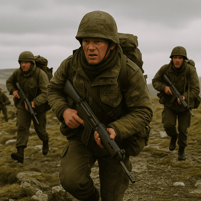 FALKLANDS WAR KEY DATES visual data 3