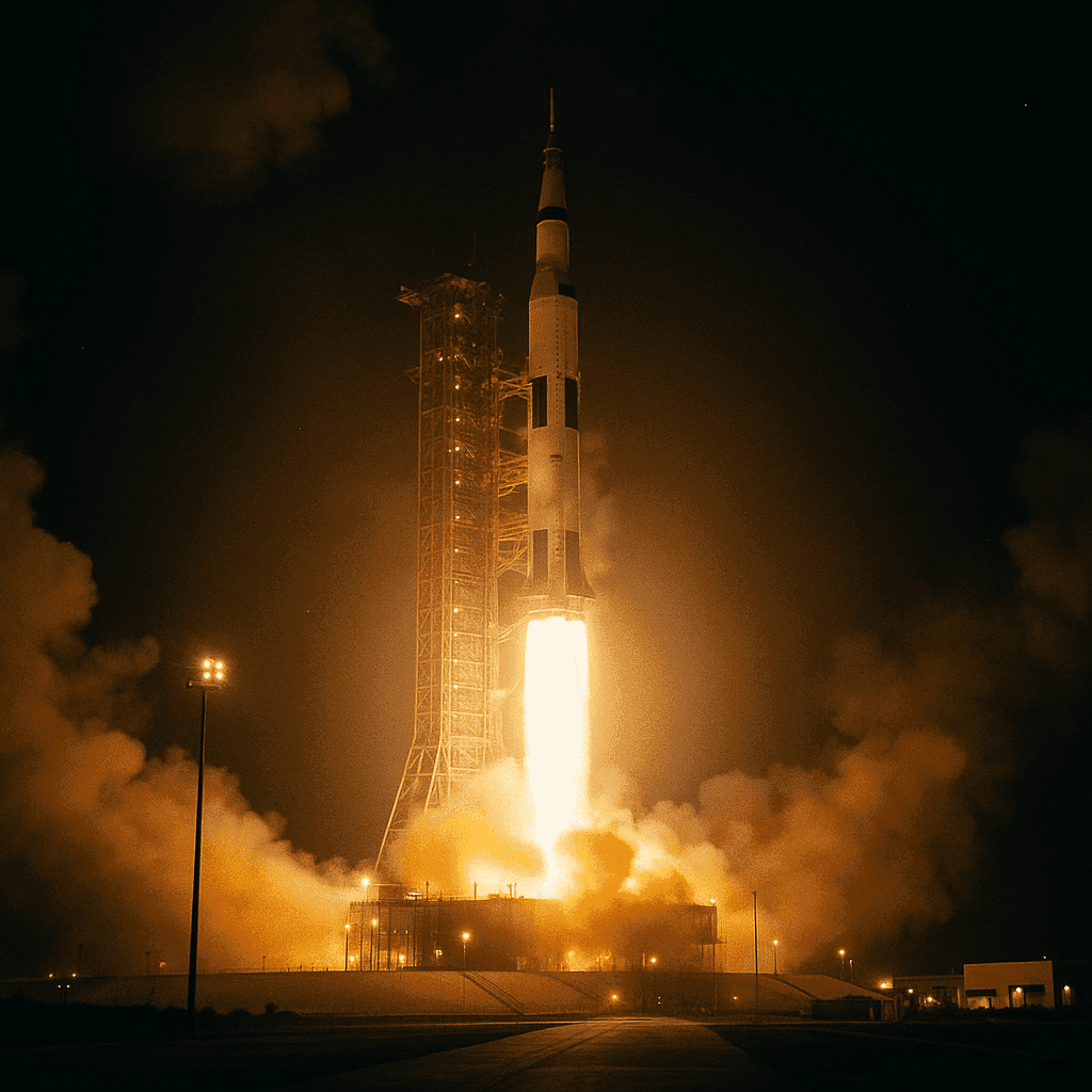 Apollo 17 launch