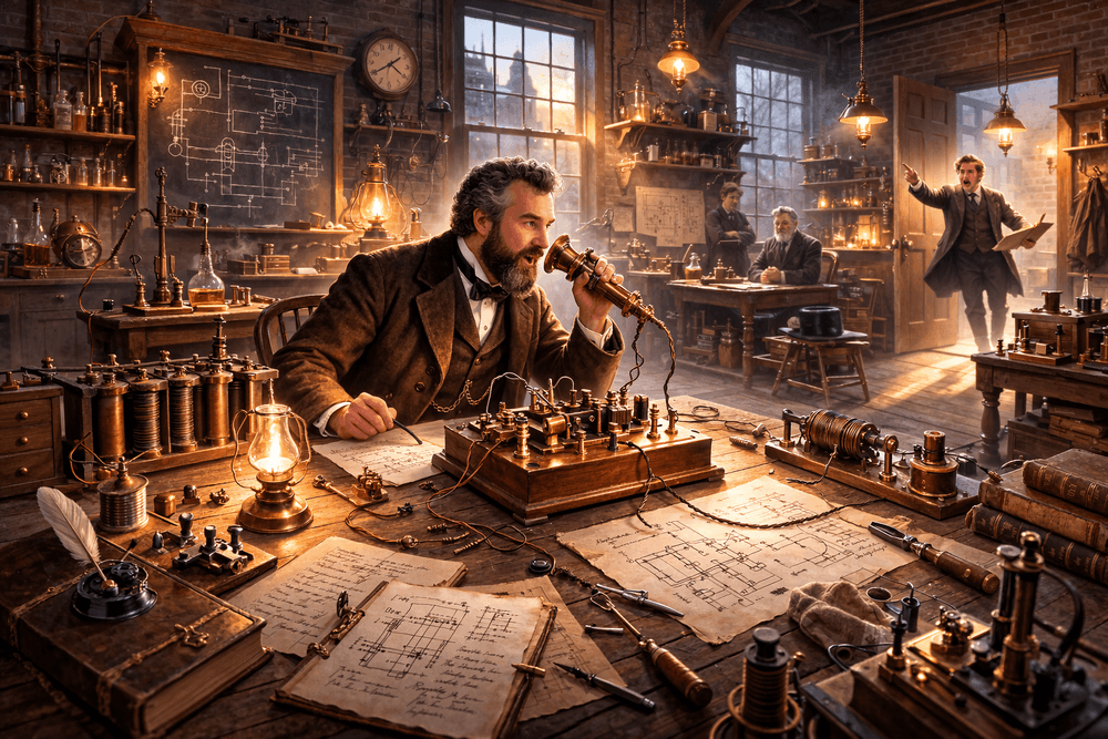 March 7: A Voice Carries, A Bridge Runs Red, A Telescope Searches