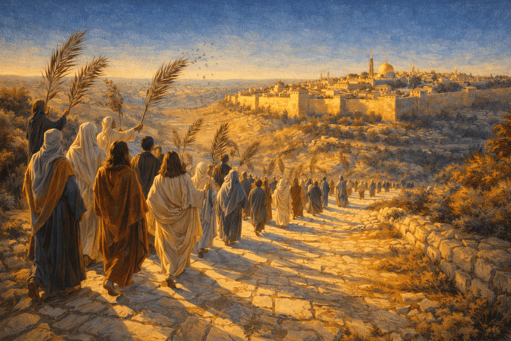 March 29: The Road Into Jerusalem