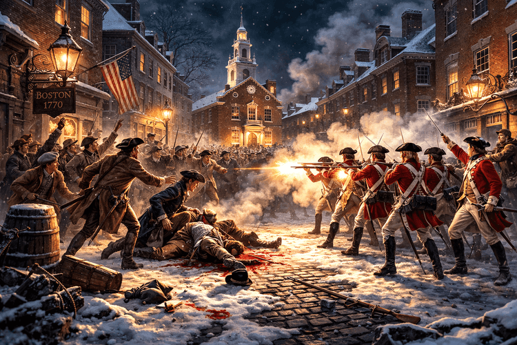 March 5: Blood on Snow, A Tyrant Dies, A Probe Flies Past Giants